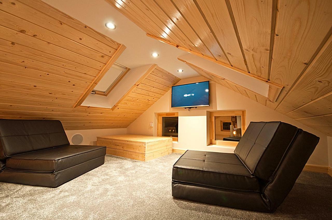 Villa Alum Chine Log Cabin Bournemouth Exterior foto