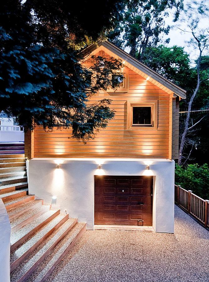 Villa Alum Chine Log Cabin Bournemouth Exterior foto