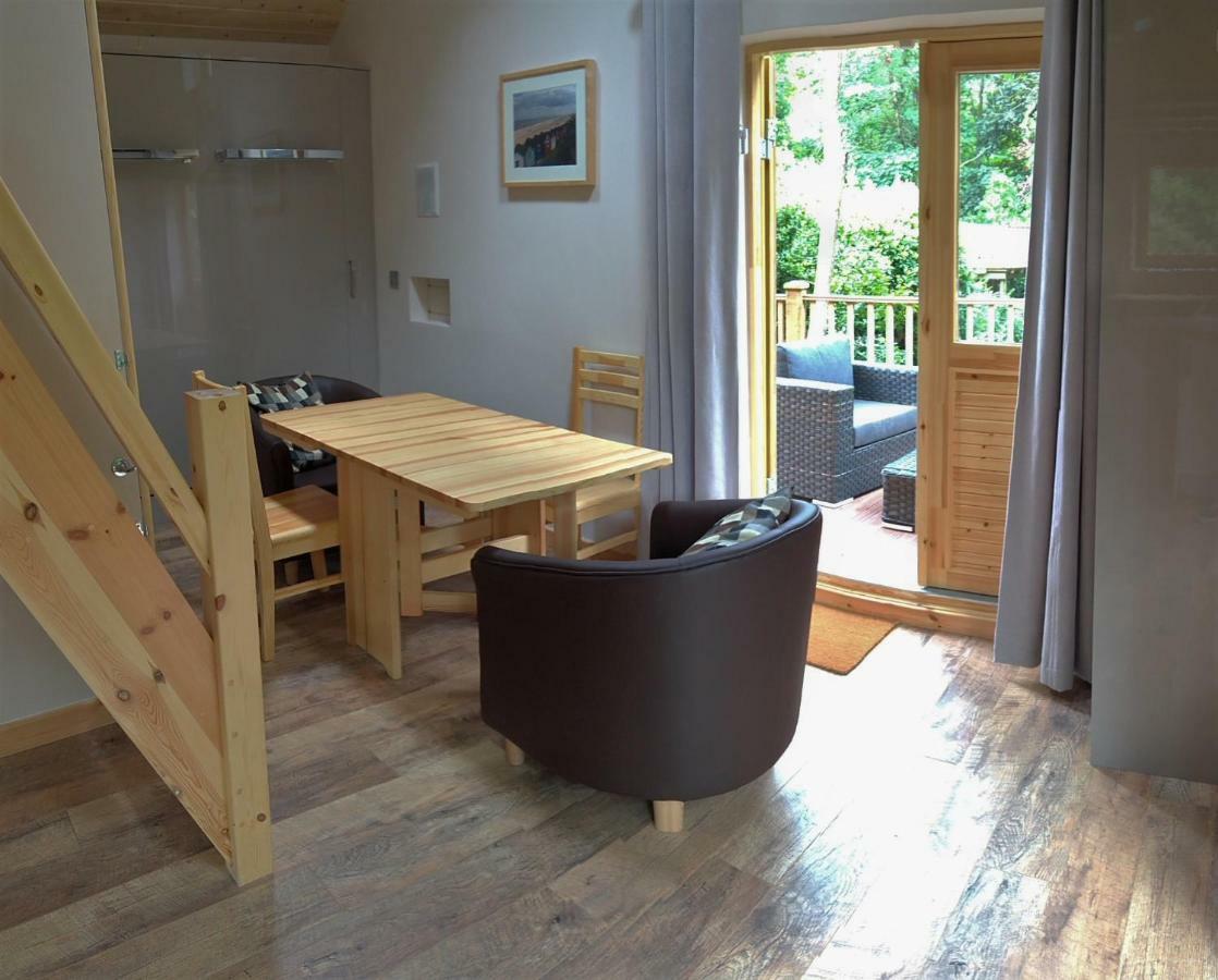 Villa Alum Chine Log Cabin Bournemouth Exterior foto